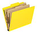 Pendaflex® PressGuard® Color Classification File Folder, 8 1/2" x 11", Letter Size, Yellow, Box Of 10 1 thumbnail image