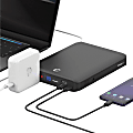 ChargeTech Portable AC Battery Pack - For Smartphone, Tablet PC, Notebook, Light, Speaker, Drone, TV, Radio, MacBook, Camera, CPAP Machine, ... - 40200 mAh - 3.10 A - 5 V DC, 120 V AC Output - 24 V DC Input - 2 x - Black 1 thumbnail image
