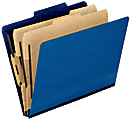 Pendaflex® PressGuard® Color Classification File Folder, 8 1/2" x 14", Legal Size, Blue, Box Of 10 1 thumbnail image