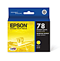 Epson® 78 Claria® Yellow Ink Cartridge, T078420 1 thumbnail image