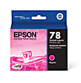 Epson® 78 Claria® Magenta Ink Cartridge, T078320