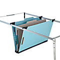 Pendaflex® Hanging Classification Folders, 1 Divider, 4 Partitions, Legal Size, Blue