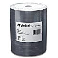 Verbatim CD-R 700MB 52X DataLifePlus White Thermal Printable, Hub Printable - 100pk Tape Wrap - 700MB - 120mm Standard - 100 Pack 1 thumbnail image