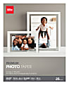 Office Depot® Brand Premium Photo Paper, Glossy, Letter Size, White, Pack Of 25 Sheets 1 thumbnail image