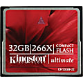 Kingston 32GB Ultimate CompactFlash (CF) Card - 32 GB