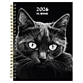 2026 TF Publishing Medium Weekly/Monthly Planner, 6-1/2” x 8”, Black Cat, January To December 1 thumbnail image