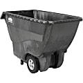 Rubbermaid Commercial Structural Foam Standard Tilt Truck - 1000 lb Capacity - Structofoam - 30.20" Width x 64.50" Depth x 38" Height - Black - 1 Each 1 thumbnail image