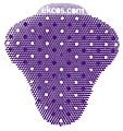 Diversey ekcoscreen Urinal Screens, Purple, Pack Of 12 Screens 1 thumbnail image