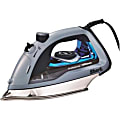 Shark PowerPress Clothes Iron - Automatic Shut Off - Stainless Steel Sole Plate - 10.14 fl oz Reservoir Capacity - 1600 W - Gray, Blue 1 thumbnail image