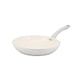 Martha Stewart Everyday Rexford Aluminum Ceramic Nonstick Frying Pan, 8”, Linen 1 thumbnail image
