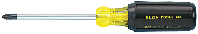 Klein Tools No. 2 Profilated Phillips Tip Screwdriver, 4" 1 thumbnail image