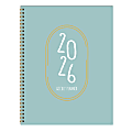 2026 TF Publishing Large Weekly/Monthly Planner, 9" x 11", Robin's Egg, January To December 1 thumbnail image