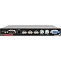 StarTech.com 1 Port USB PS/2 Server Remote Control IP KVM w/Virtual Media & Serial
