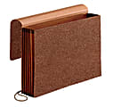 Pendaflex® Reinforced Expanding Wallet, Legal Size, 5 1/4" Expansion, Red, Pack Of 5 1 thumbnail image
