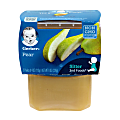 Gerber 2nd Foods Pear Baby Food Tubs, 4 Oz, 2 Tubs Per Pack, Case Of 8 Packs
