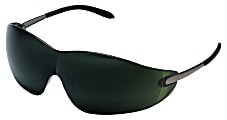 Blackjack Elite Protective Eyewear, Green Filter 5.0 Lens, Chrome Frame, Metal
