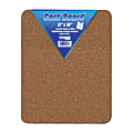 Flipside Cork Bulletin Board, 12" x 18" x 1/2", Wood Frame With Brown Finish 1 thumbnail image