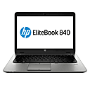 HP EliteBook 840 G1 Refurbished Laptop, 14" Screen, Intel® Core™ i5, 4GB Memory, 120GB Solid State Drive, Windows® 10, RF620036 1 thumbnail image