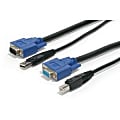 StarTech.com 15 ft 2-in-1 Universal USB KVM Cable - 15ft