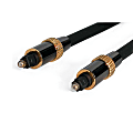 StarTech.com 20 ft Premium Toslink Digital Optical SPDIF Audio Cable 1 thumbnail image