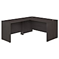 Bush Business Furniture Studio C 60"W L-Shaped Corner Desk With Return, Storm Gray, Premium Installation