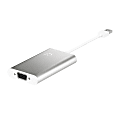 j5create USB 3.0 To VGA External Video Adapter, Aluminum/White, JUA311