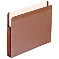 Pendaflex® Tyvek® Premium Reinforced File Pocket, 3 1/2" Expansion, 9 1/2" x 11 3/4", Dark Brown, Box Of 10 File Pocket