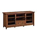 Sauder® Edge Water Entertainment Credenza For 55" TVs, 26-7/8"H x 58-7/8"W x 18"D, Auburn Cherry 1 thumbnail image