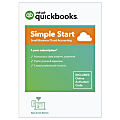 QuickBooks Online Simple Start 2022, Online Code 1 thumbnail image