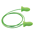 Moldex Meteors™ Earplugs, Green, Pack Of 100 Pairs