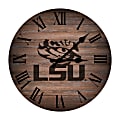 Imperial NCAA Rustic Wall Clock, 16”, Louisiana State University