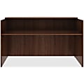 Lorell® Essentials 72"W Reception Computer Desk, Walnut 1 thumbnail image