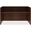 Lorell® Essentials Series Reception Desk, 72"W x 36"D, Walnut