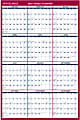 AT-A-GLANCE® Vertical/Horizontal Reversible Erasable Wall Calendar, 36" x 24", January To December 2022, PM2628