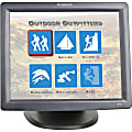 Planar PT1700MX 17" LCD Touchscreen Monitor - 5:4 - 5 ms - 17" Class - 5-wire Resistive - 1280 x 1024 - SXGA - Adjustable Display Angle - 16.7 Million Colors - 800:1 - 240 Nit - Edge LED Backlight - Speakers - USB - VGA - Black - RoHS - 3 Year 1 thumbnail image