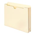 Smead® Manila File Jackets, Single-Ply Tab, 2" Expansion, 9 1/2" x 11 3/4" 1 thumbnail image