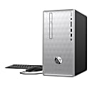 HP Pavilion 590-p0036 Desktop PC, 8th Gen Intel® Core™ i5, 8GB Memory, 1TB Hard Drive/128GB Solid State Drive, Windows® 10 Home