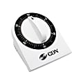 CDN 60-Minute Mechanical Cooking Timer, 2 1/2", White 1 thumbnail image
