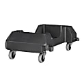 Rubbermaid® Slim Jim Rectangular Trash Can Dolly, 8-1/2"H x 14-3/4"W x 24"D 1 thumbnail image