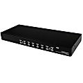 StarTech.com 8 Port 1U Rack mount USB PS/2 KVM Switch with OSD 1 thumbnail image