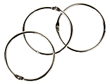Office Depot® Brand Loose-Leaf Rings, 3" Diameter, Box Of 10 1 thumbnail image