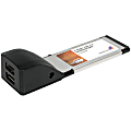 StarTech.com 2 Port ExpressCard Laptop USB 2.0 Adapter Card - 2 x 4-pin Type A Female USB 2.0 USB - Plug-in Module