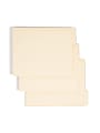Smead® Manila Reinforced End-Tab Folders, 1/3 Cut, Letter Size, Pack Of 100 1 thumbnail image