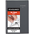 AT-A-GLANCE® DayMinder® 2027 Weekly Monthly Planner, Gray, Small, 5" x 8" 1 thumbnail image