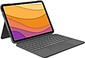 Logitech Combo Touch - Keyboard and folio case - with trackpad - backlit - Apple Smart connector - oxford gray -  - 920010260 1 thumbnail image