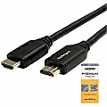 StarTech.com Premium High-Speed HDMI Cable With Ethernet, 3.3', HDMM1MP