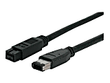 StarTech.com 6 ft IEEE-1394 Firewire Cable 9-6 M/M - IEEE 1394 cable - 6 pin FireWire (M) to FireWire 800 (M) - 1394966 1 thumbnail image