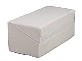 HealthSmart® Foldable Pattern Bed Wedge, 12"H x 24"W x 24"D, White 1 thumbnail image