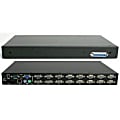 StarTech.com 1U Rackmount Power Switch 8 Outlet 15 Amp RS232 Serial Control PDU 1 thumbnail image