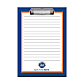 Markings by C.R. Gibson® Clipboard With Notepad, 8" x 5 3/8", New York Mets